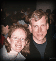 AC and Carolyn at the Bunratty medieval banquet