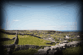 Stone walls snake across the Inishmore countryside